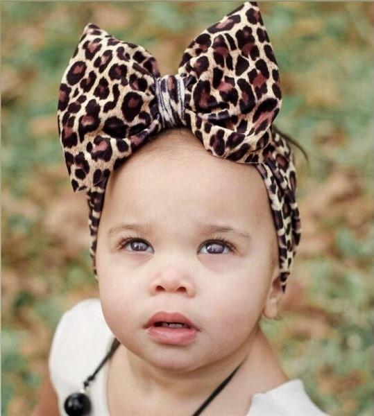 Leopard baby deals headband