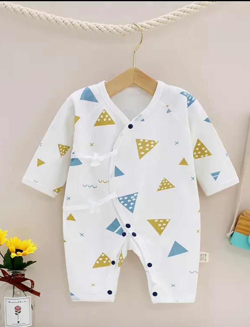 Baby Geometric Sleepsuit
