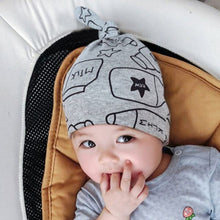 Load image into Gallery viewer, grey baby beanie
