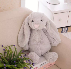 Plush Grey Toy  Bunny