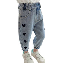 Load image into Gallery viewer, Kids Heart Jeans
