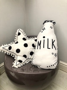 Milk Bottle Cushion