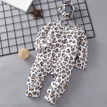 Load image into Gallery viewer, Heart Baby Romper &amp; Headband
