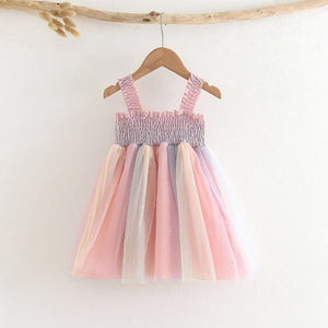 Baby Girl Rainbow Tutu Dress