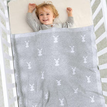 Load image into Gallery viewer, Bunnies Baby Blanket
