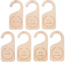 Load image into Gallery viewer, Baby Wooden Wardrobe Dividers - 7 piece
