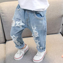 Load image into Gallery viewer, Star Print Jeans
