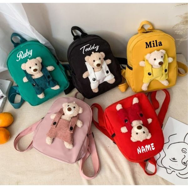 Personalised Kids Teddy Bear Backpack