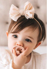 Load image into Gallery viewer, Pastel Baby Headband and Bow
