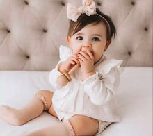 Load image into Gallery viewer, Pastel Baby Headband and Bow

