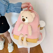 Load image into Gallery viewer, Personalised Kids Teddy Bear Backpack
