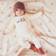 Load image into Gallery viewer, Baby Milk Sleepsuit
