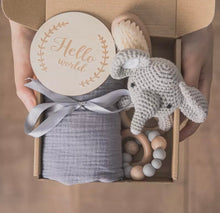 Load image into Gallery viewer, Newborn Gift Box - Grey Elephant
