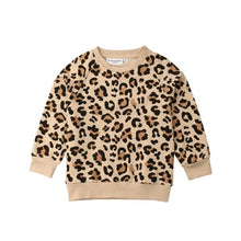 Carica l&#39;immagine nel visualizzatore di Gallery, Leopard Print Kids Sweatshirt
